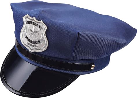 cappello con visiera blu navy semplice stile polizia di stato|Amazon.it: Cappello Polizia.